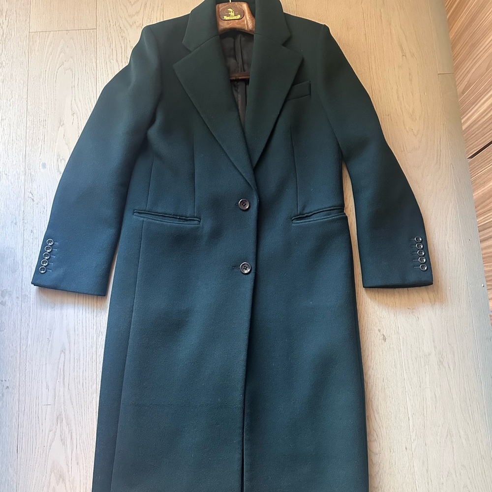 Joseph Dark Green Long Coat‎ - Picture 5 of 11
